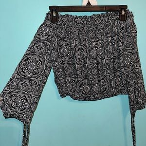 Off the shoulder top